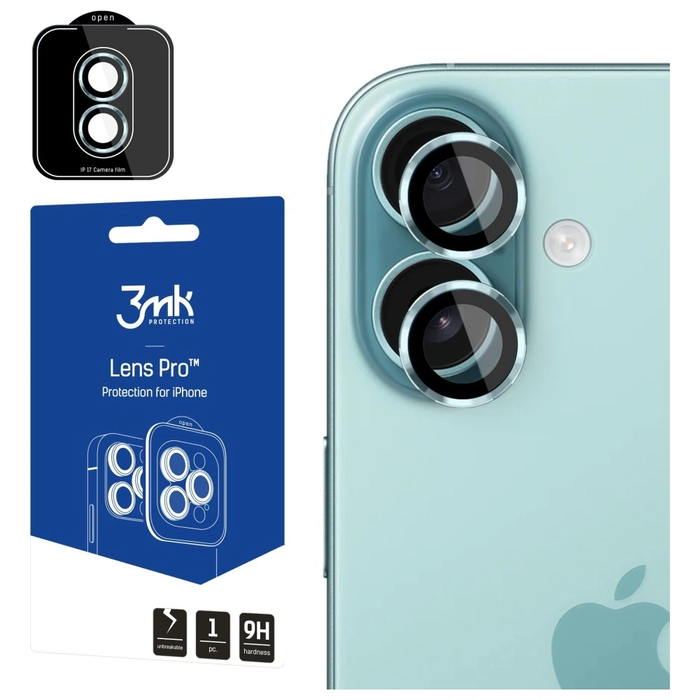 3MK Lens Protection Pro Apple iPhone 17 green