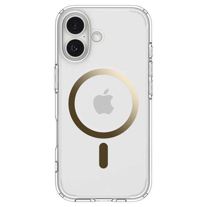 Spigen Ultra Hybrid Mag MagSafe Apple iPhone 17 Clear/gold