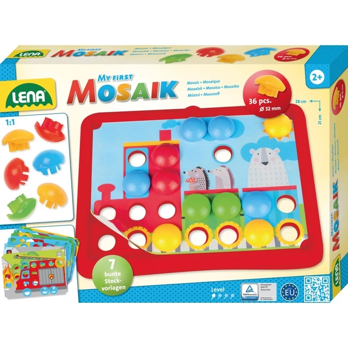 Παιδικές Χειροτεχνίες Lena My First Mozaic Traffic