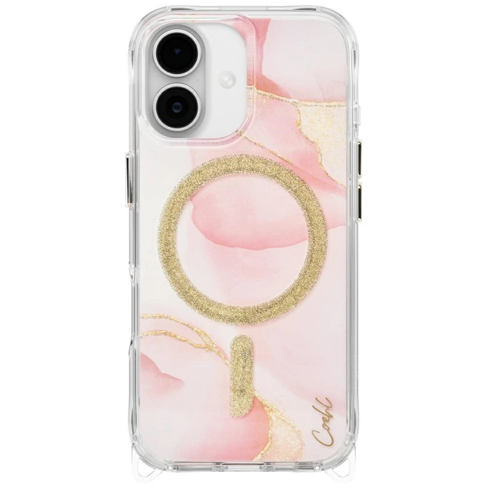UNIQ Coehl Aeris Apple iPhone 17 Magnetic Charging pink
