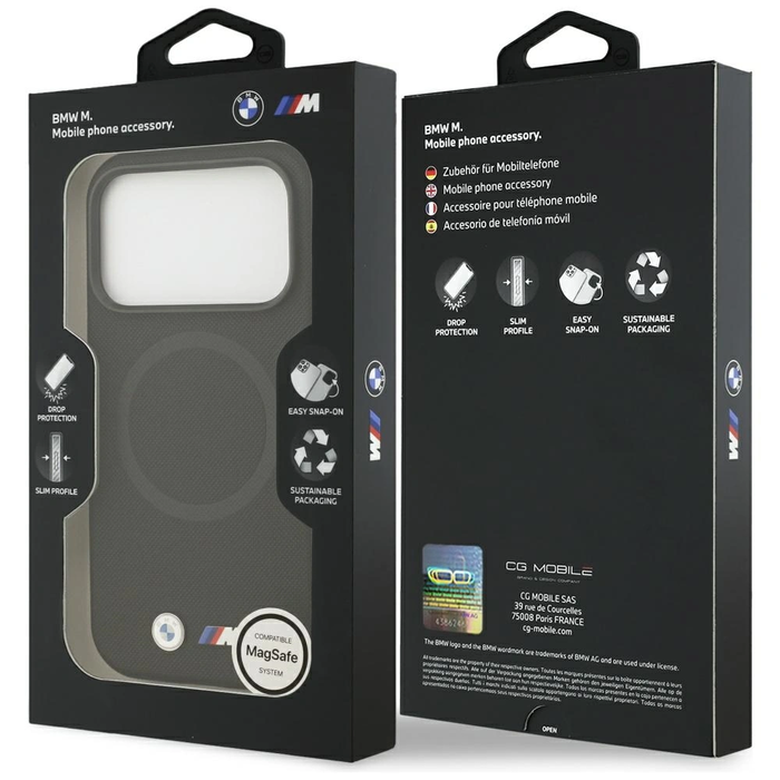 BMW M FW Metal Logo MagSafe Apple iPhone 17 Pro Max black