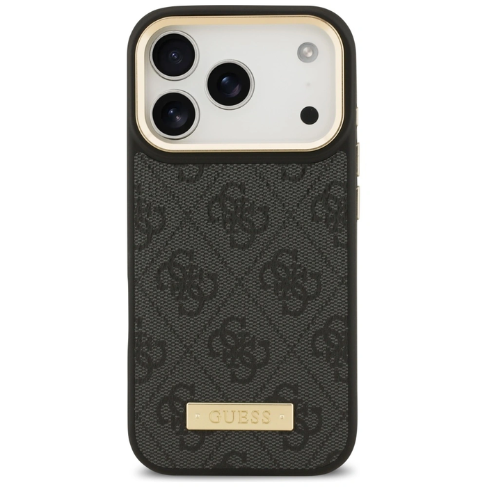 Guess 4G Logo Plate MagSafe Apple iPhone 17 Pro black
