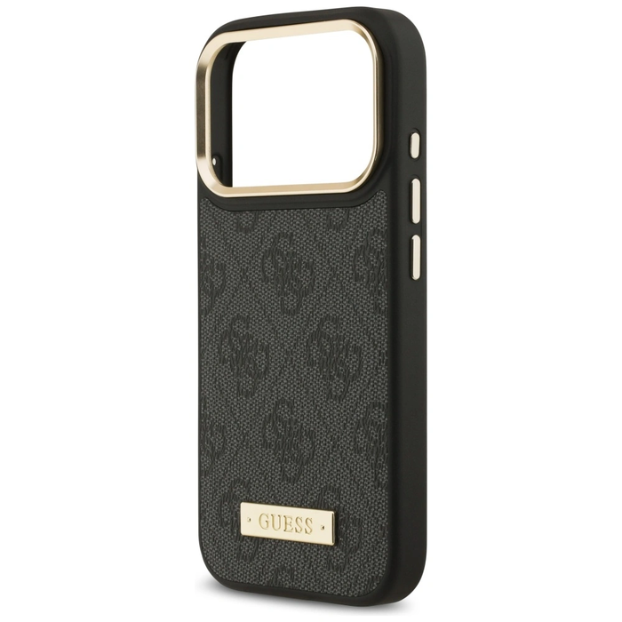 Guess 4G Logo Plate MagSafe Apple iPhone 17 Pro black
