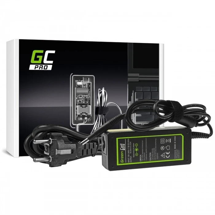 Φορτιστής Laptop 65W Green Cell PRO 19.5V 3.33A 4.8-1.7mm for HP 15-B