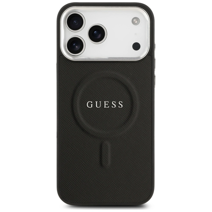 Guess Classic Logo MagSafe Apple iPhone 17 Pro Max black