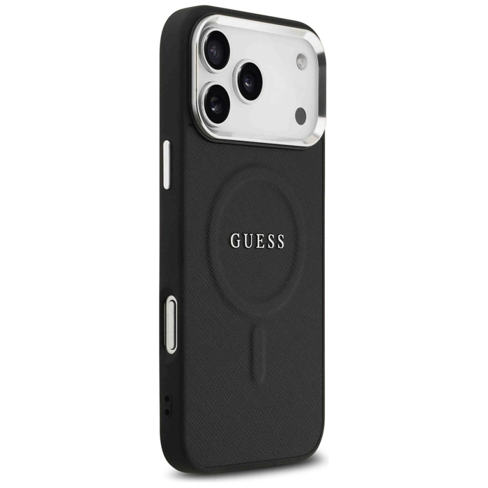 Guess Classic Logo MagSafe Apple iPhone 17 Pro Max black