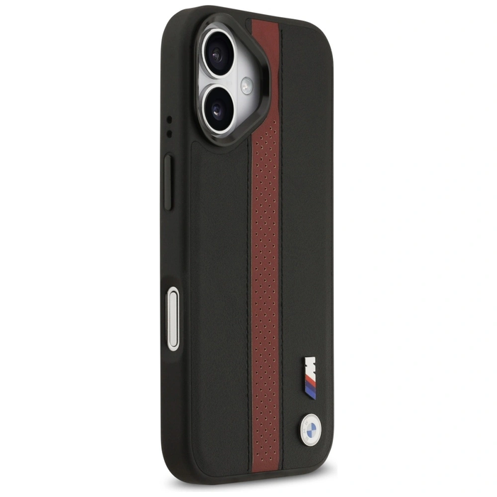 BMW M Perforated Stripe Logo MagSafe Apple iPhone 17 red