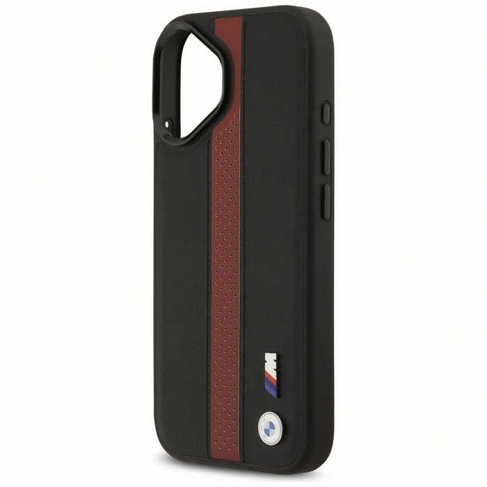BMW M Perforated Stripe Logo MagSafe Apple iPhone 17 red
