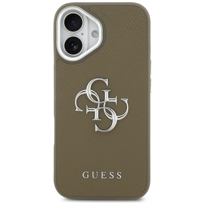 Guess Grained Big 4G Classic Logo Apple iPhone 17 brown