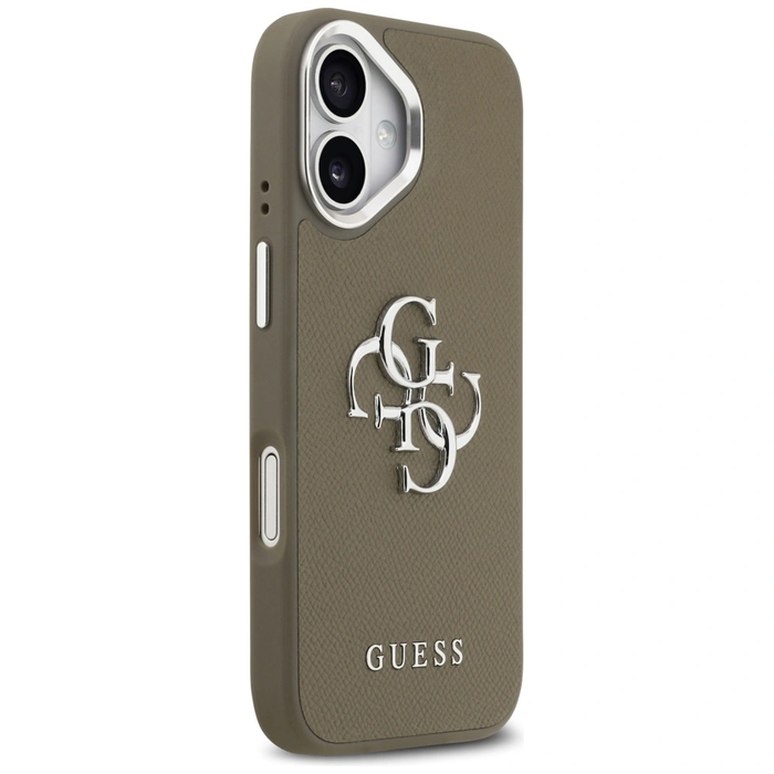 Guess Grained Big 4G Classic Logo Apple iPhone 17 brown