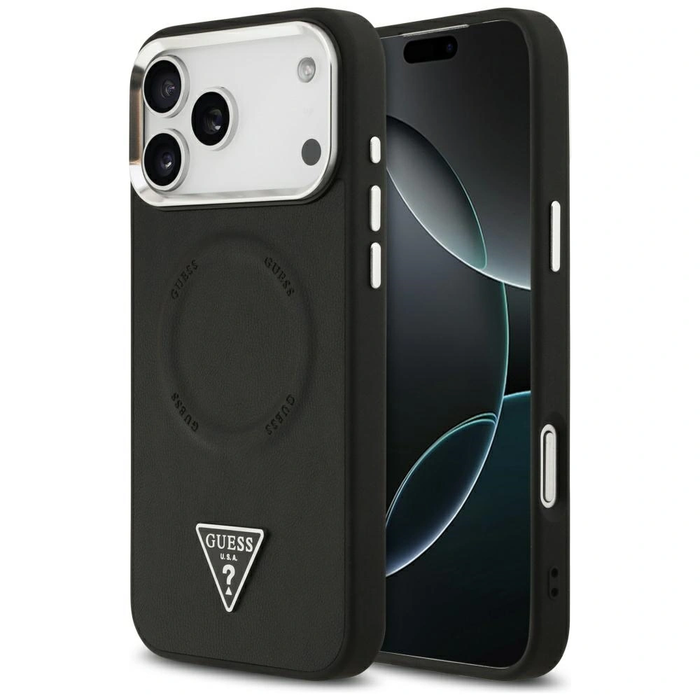 Guess Triangle Logo MagSafe Apple iPhone 17 Pro black
