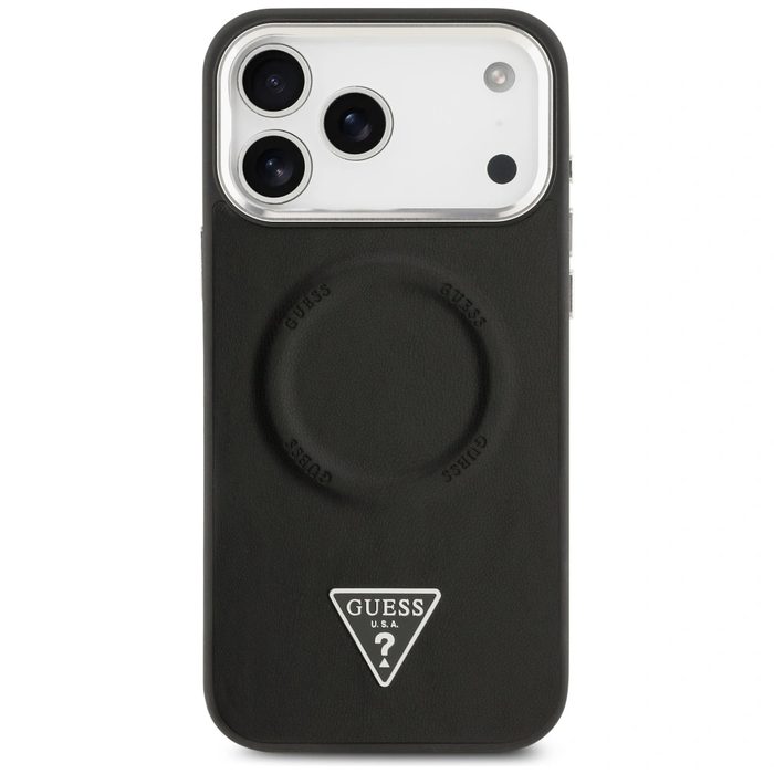 Guess Triangle Logo MagSafe Apple iPhone 17 Pro black