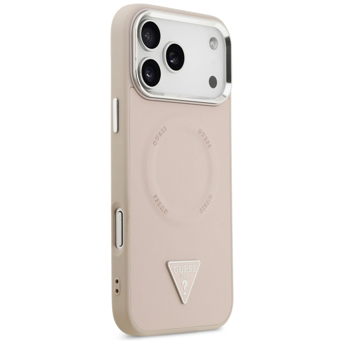 Guess Triangle Logo MagSafe Apple iPhone 17 Pro pink