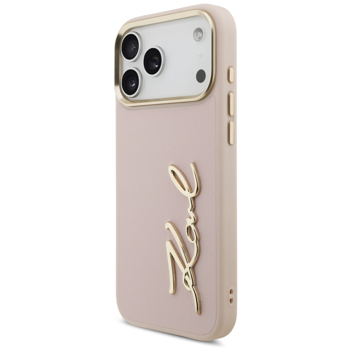 Karl Lagerfeld Karl Script Logo Apple iPhone 17 Pro Max pink