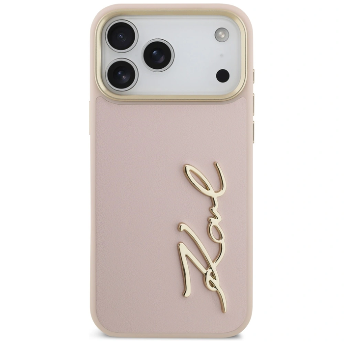 Karl Lagerfeld Karl Script Logo Apple iPhone 17 Pro Max pink