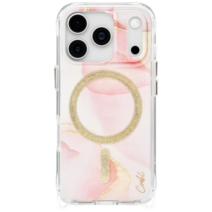 UNIQ Coehl Aeris Apple iPhone 17 Pro Magnetic Charging pink