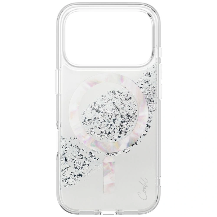 UNIQ Coehl Crystelle Apple iPhone 17 Pro Max Magnetic Charging silver