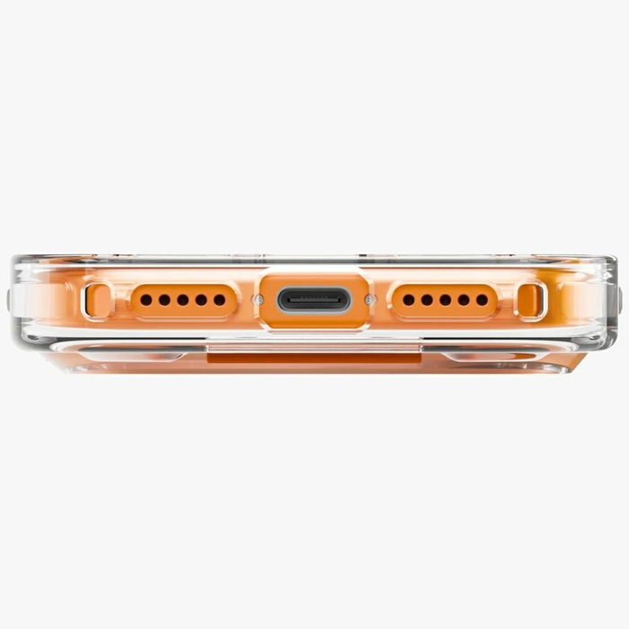 UNIQ Heldro Air Apple iPhone 17 Pro MagClick Charging orange