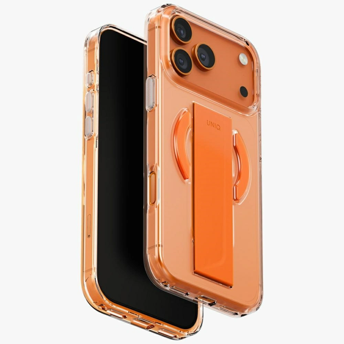 UNIQ Heldro Air Apple iPhone 17 Pro Max MagClick Charging orange