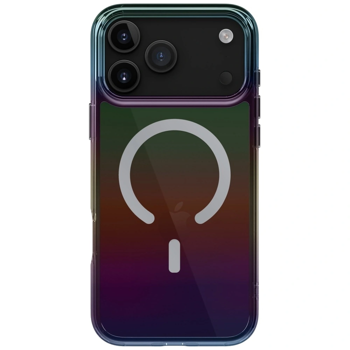 UNIQ Iridescia Apple iPhone 17 Pro Max MagClick Charging midnight quartz