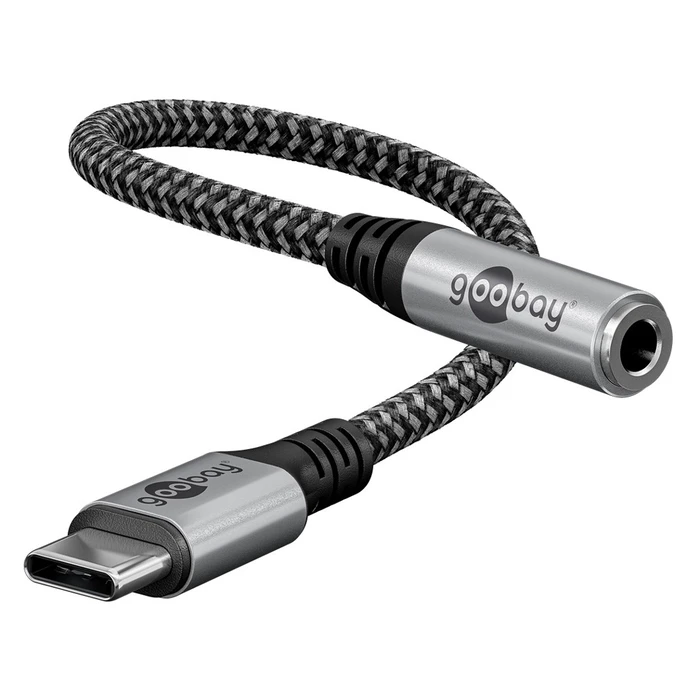Αντάπτορας USB Goobay USB-C σε 3.5mm 74056, Γκρι