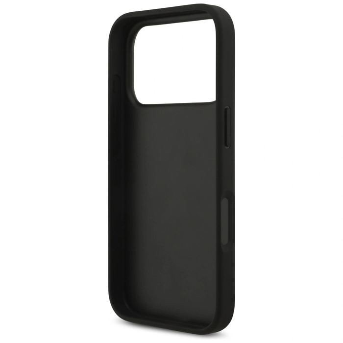 Guess Grained Big 4G & Classic Logo Apple iPhone 17 Pro black