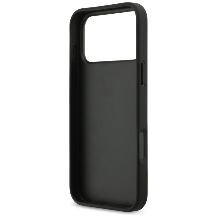 Guess Grained Big 4G & Classic Logo Apple iPhone 17 Pro Max black