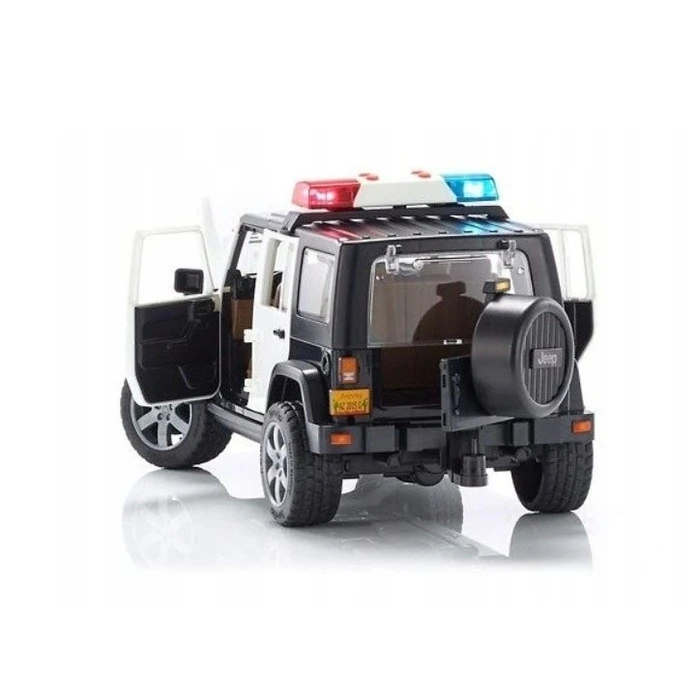 Bruder Bruder Jeep Wrangler Rubicon Police With Fig