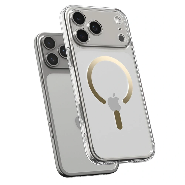Spigen Ultra Hybrid Mag MagSafe Apple iPhone 17 Pro Max Clear/gold