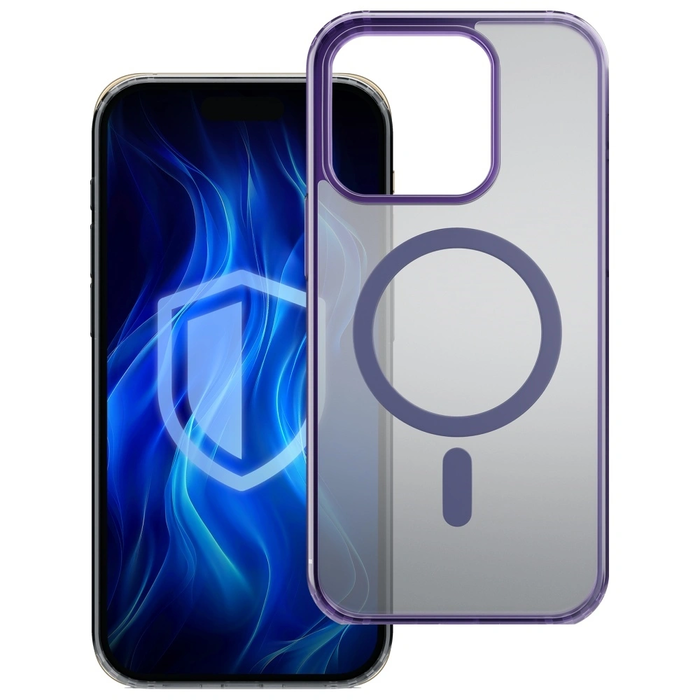 3MK Frosty MagCase Apple iPhone 13 Pro purple