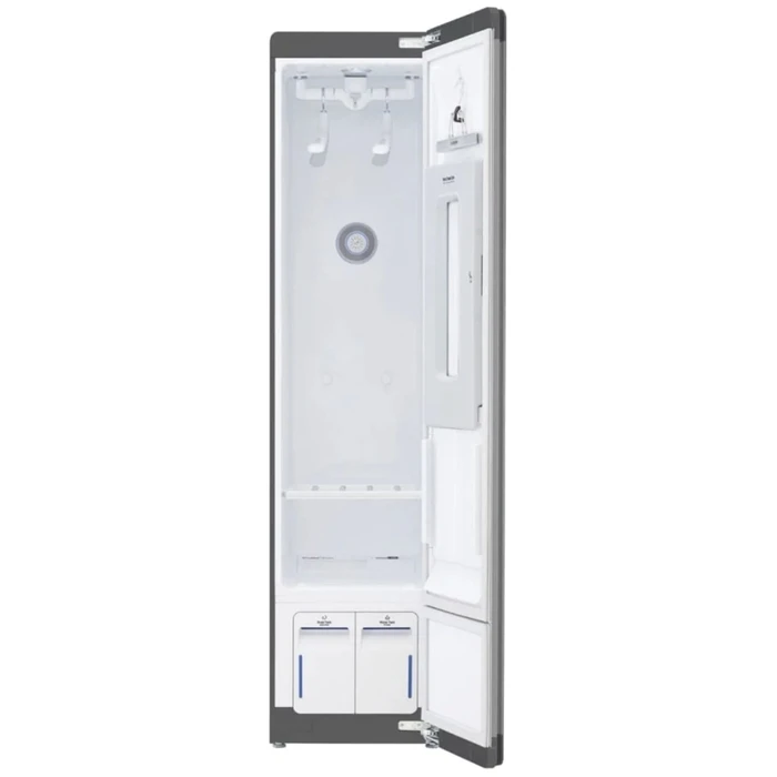 LG Styler S3MFC Mirror Front Steam Clothing Styler Floor Standing 1850W 1.5L Tank, Grey