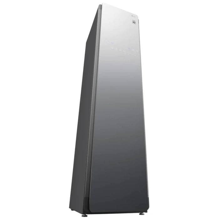 LG Styler S3MFC Mirror Front Steam Clothing Styler Floor Standing 1850W 1.5L Tank, Grey