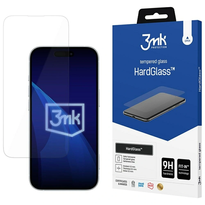 3MK HardGlass Apple iPhone 16 Pro / 17 / 17 Pro