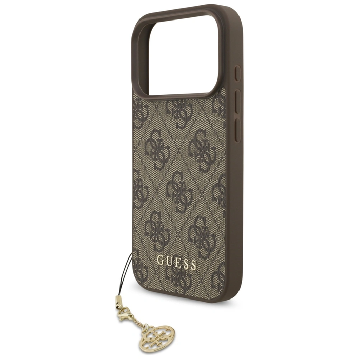 Guess 4G Charms Collection MagSafe Apple iPhone 17 Pro brown