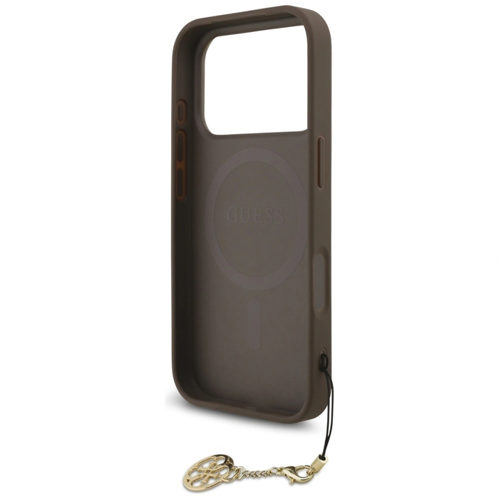 Guess 4G Charms Collection MagSafe Apple iPhone 17 Pro brown
