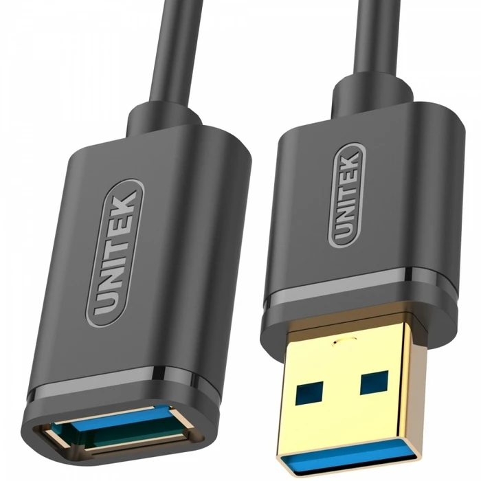 Καλώδιο USB Unitek 3.1 gen 1 Extender 3M, AM-AF; Y-C4030GBK