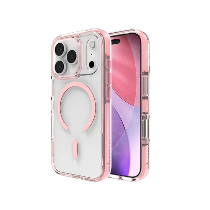 ZAGG Santa Cruz Snap Apple iPhone 17 Pro MagSafe (pink sorbet)