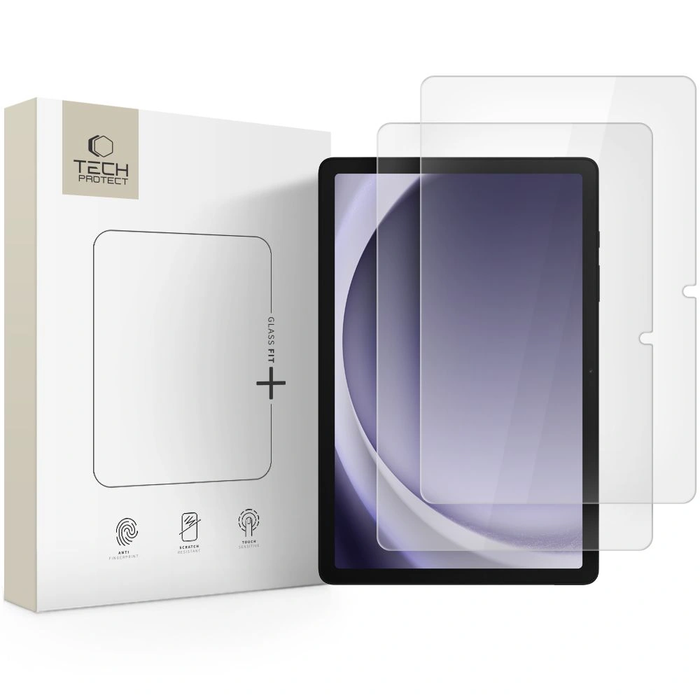 Tech-Protect Glass Fit+ Samsung Galaxy Tab A9+ Plus / A11+ Plus 11.0 X210 / X215 / X216 / X133 / X135 Clear [2 PACK]