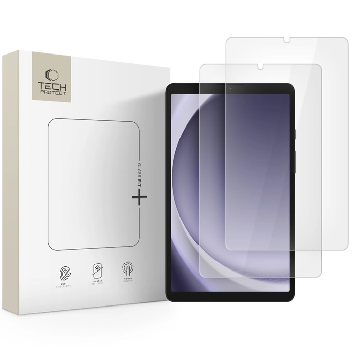 Tech-Protect Glass Fit+ Samsung Galaxy Tab A9 / A11 8.7 X110 / X115 / X133 / X135 Clear [2 PACK]