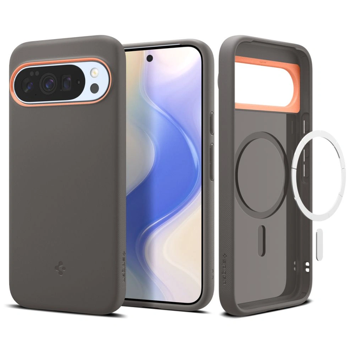 Spigen Nano Pop Mag MagSafe Google Pixel 10 Pro XL Papaya Grey