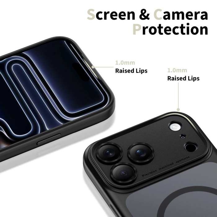 Tech-Protect Magpeak MagSafe CC Apple iPhone 17 Pro Max Matte Black