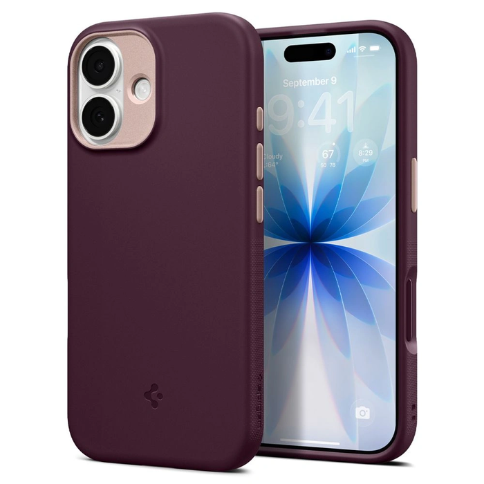 Spigen Nano Pop Mag MagSafe Apple iPhone 17 Burgundy Bean