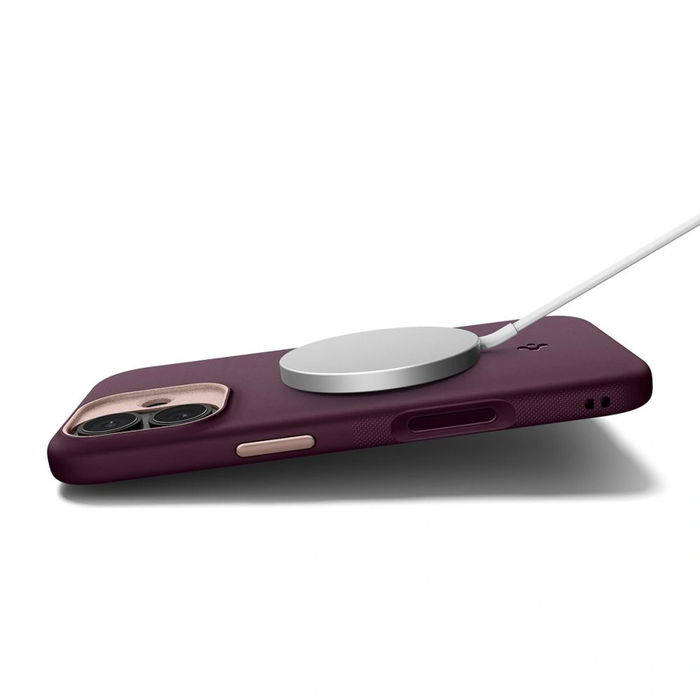 Spigen Nano Pop Mag MagSafe Apple iPhone 17 Burgundy Bean