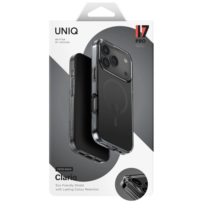UNIQ Clario Apple iPhone 17 Pro Magclick Charging black