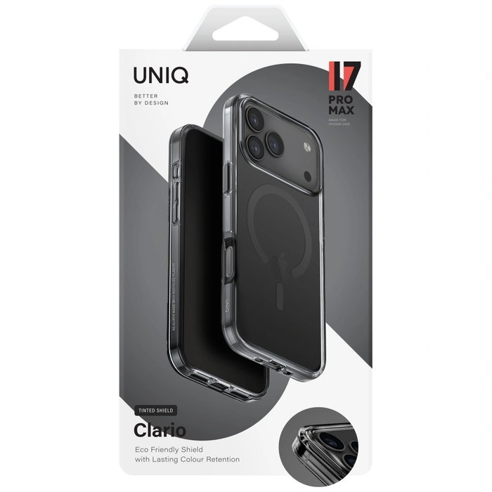 UNIQ Clario Apple iPhone 17 Pro Max Magclick Charging black