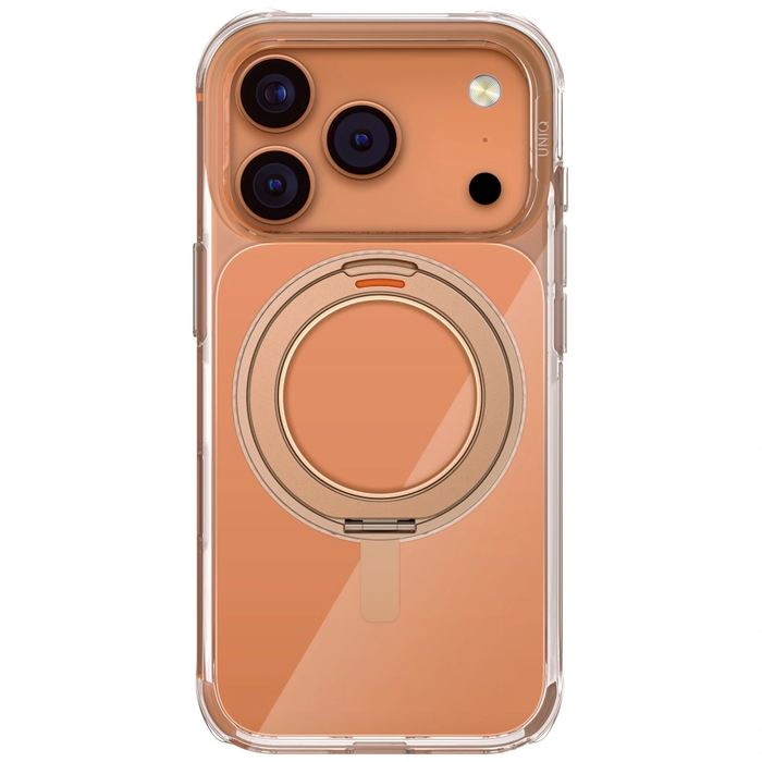 UNIQ Swivix Apple iPhone 17 Pro 360 Rotating Kickstand gold