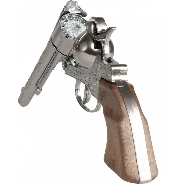 Παιδικό Όπλο Δράσης Pulio Metal Cowboy Revolver 12 Rounds