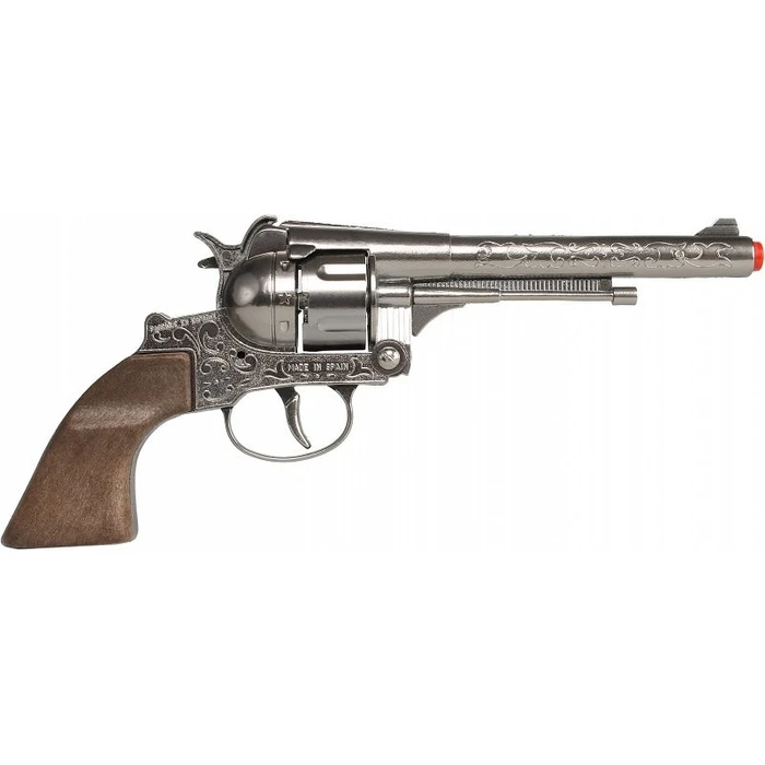 Παιδικό Όπλο Δράσης Pulio Metal Cowboy Revolver 12 Rounds