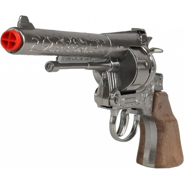Παιδικό Όπλο Δράσης Pulio Metal Cowboy Revolver 12 Rounds