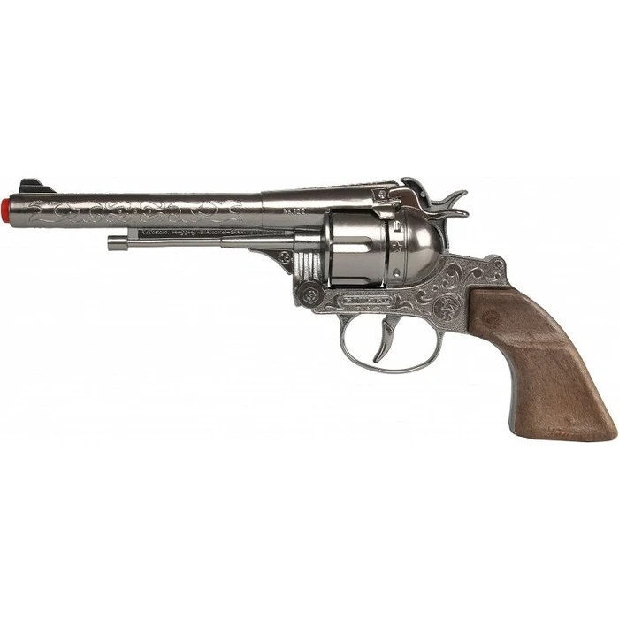 Παιδικό Όπλο Δράσης Pulio Metal Cowboy Revolver 12 Rounds
